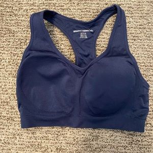 Amazon Essentials Sports Bra, navy S